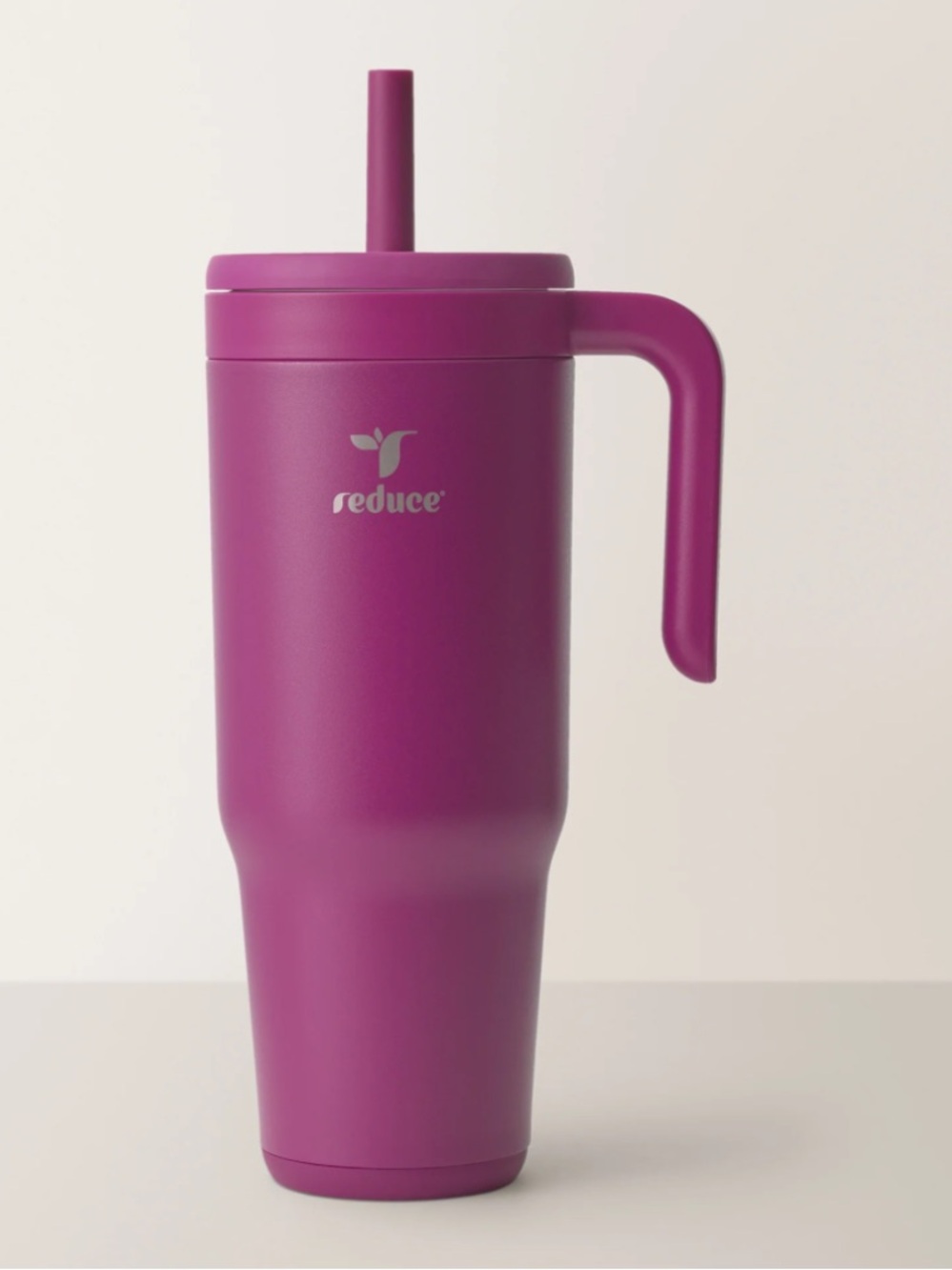 Reduce Spill-Proof 40oz Chiller Silicone Straw Vacuum Insulated Soft-Sit Base